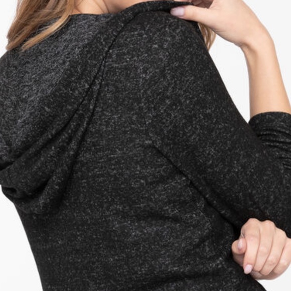 Ricki’s Hooded Tunic Length Open Cardigan - Size Small - Picture 8 of 9